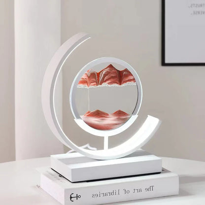 The Eclipse - LED Sand Art Lamp