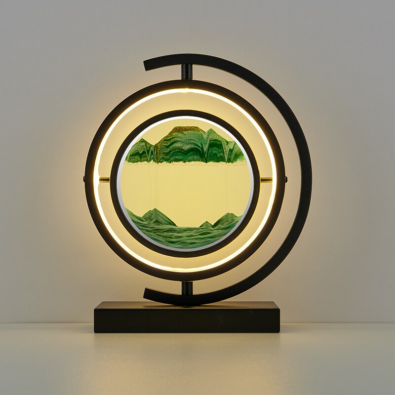 The Dream - Rotating LED Sand Art Lamp