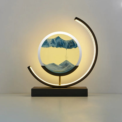 The Eclipse - LED Sand Art Lamp