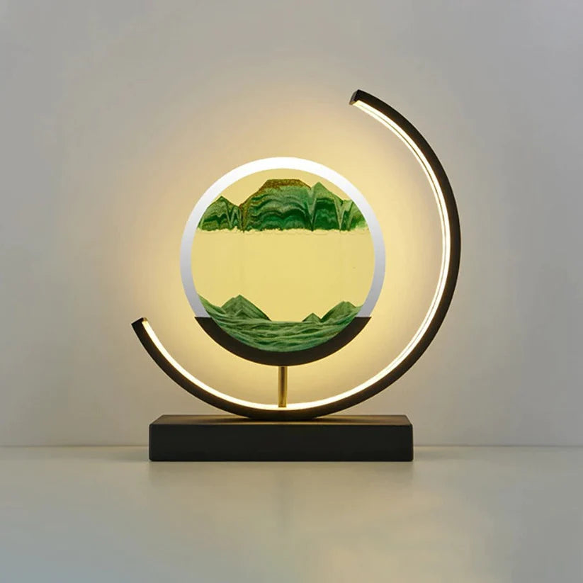 The Eclipse - LED Sand Art Lamp