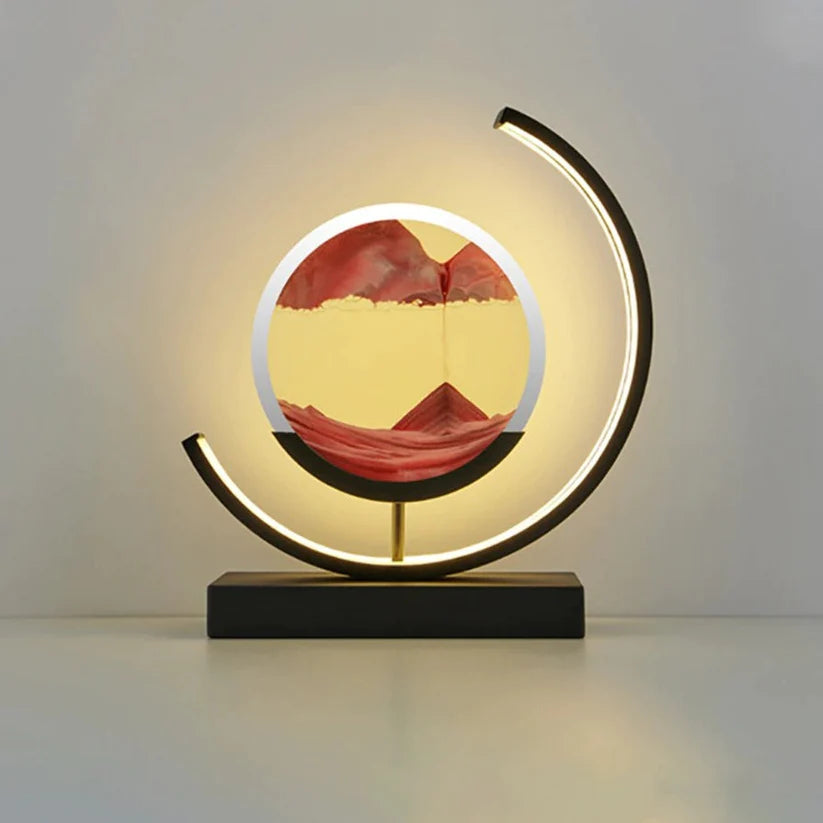 The Eclipse - LED Sand Art Lamp